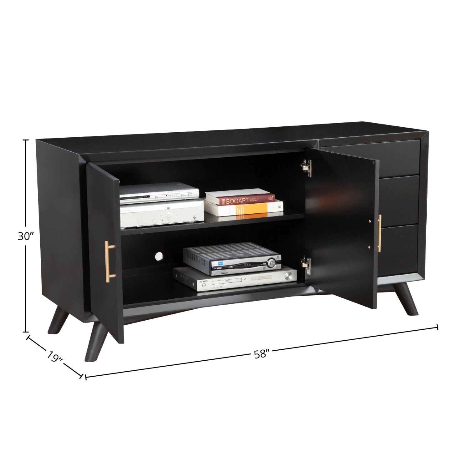 Flynn Sideboard, Black