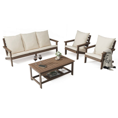 Salman Outdoor 4pc Seating Group