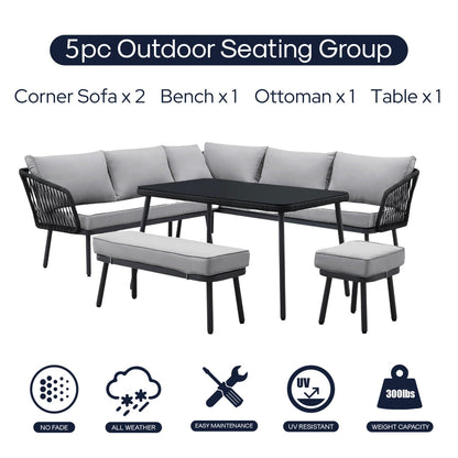 Colter Patio Conversation Set