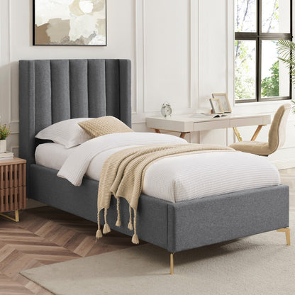 Caliyah Linen Bed