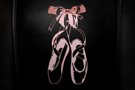 Curve Task Chair with Ballet Slippers Logo