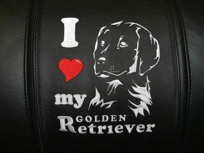 Curve Task Chair with Golden Retriever Logo