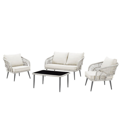 Brennen Patio Conversation Set