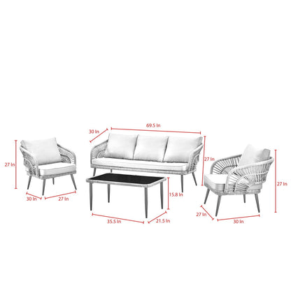 Amarion Patio Conversation Set