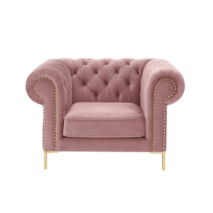 Carolyn Button Tufted Club Chair