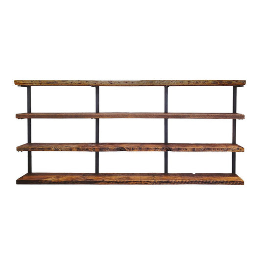 Wall Mount 4 Shelf Unit: 44" H