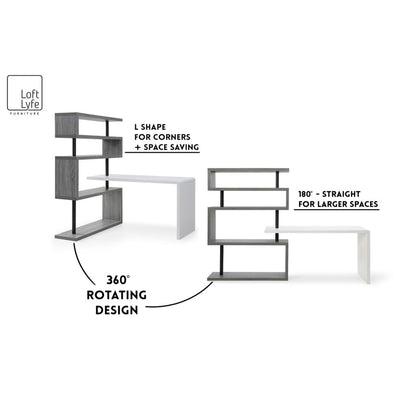 Naya Reversible Writing Desk