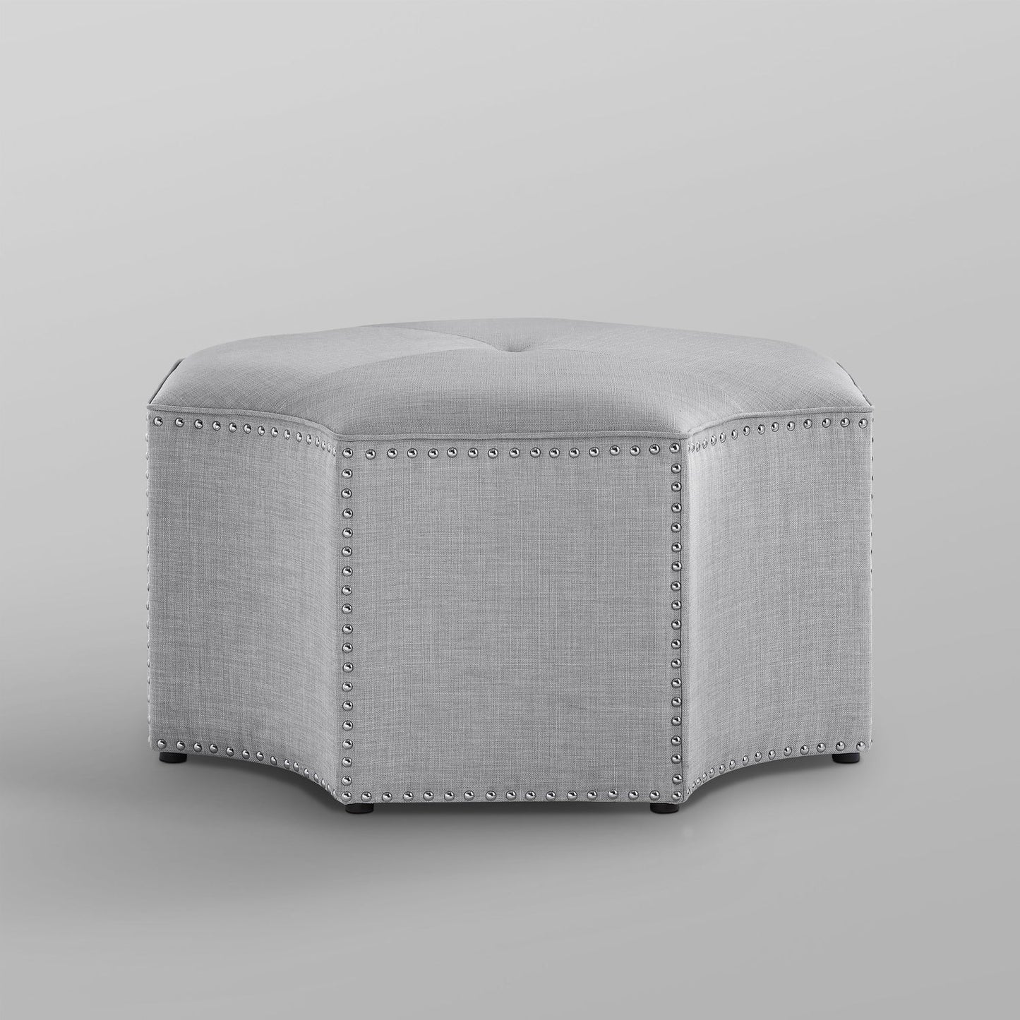 Fiorella Linen Cocktail Ottoman