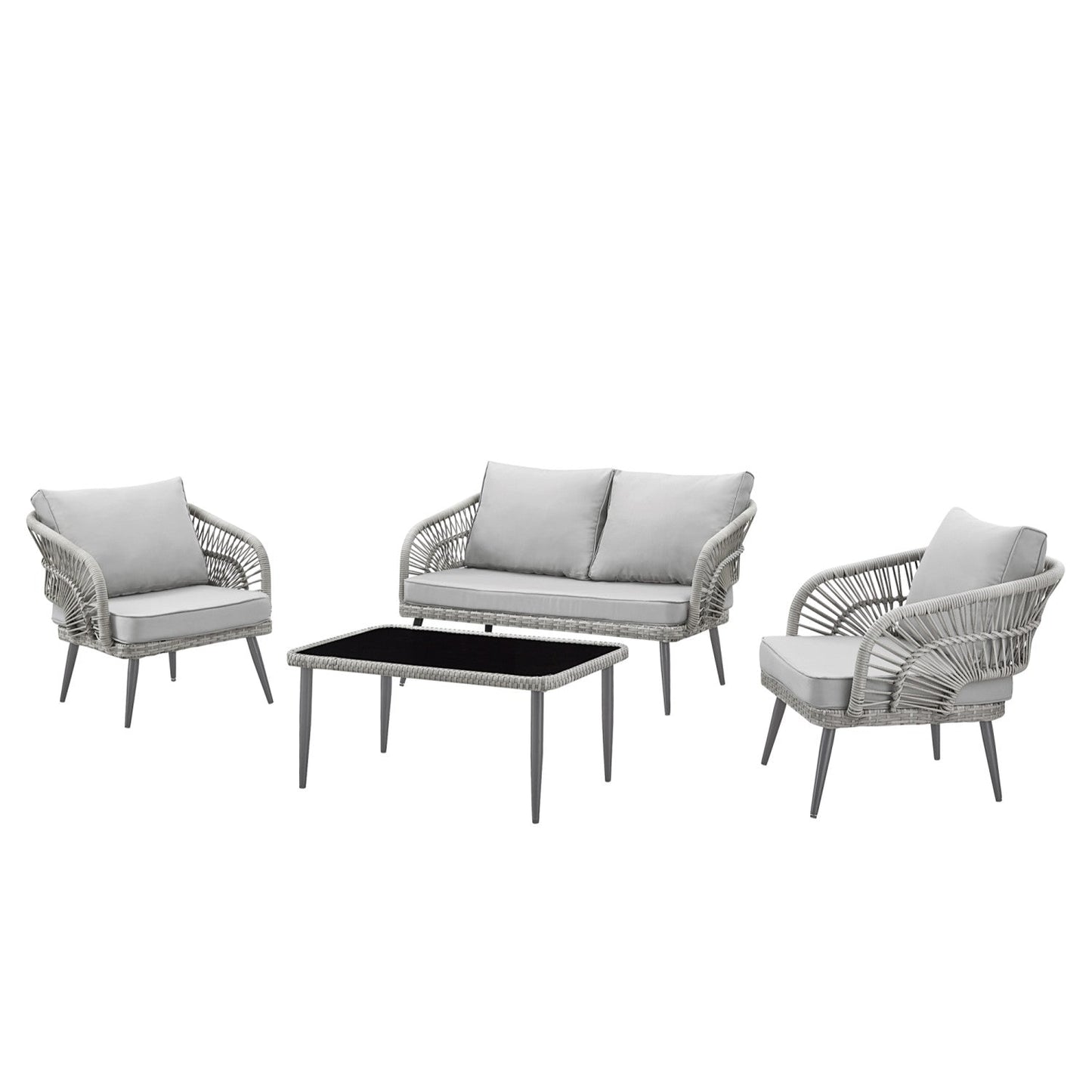 Brennen Patio Conversation Set