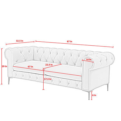 Lisa Chesterfield Sofa