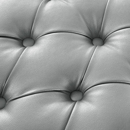 Coco PU Leather Cocktail Ottoman