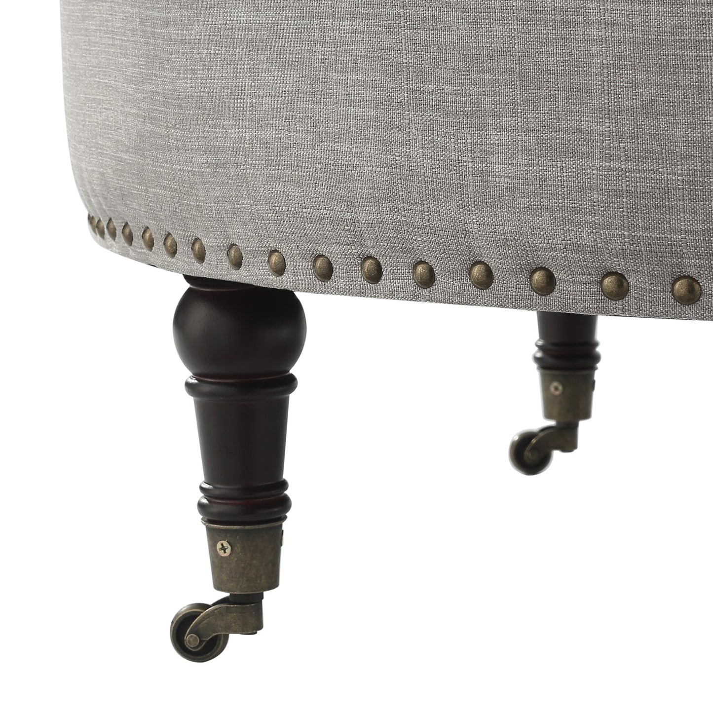 Elizabeth Storage Ottoman Linen