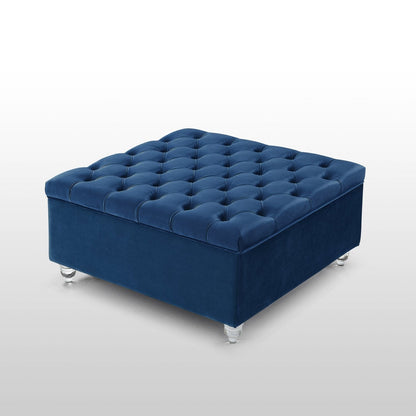 Raphael Velvet Cocktail Ottoman