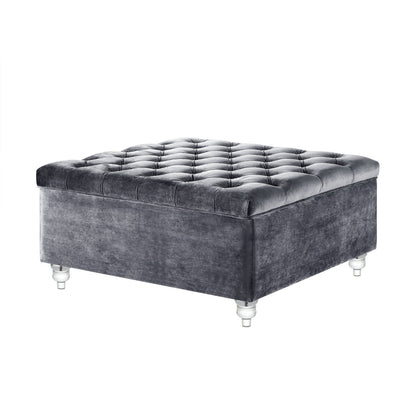 Raphael Velvet Cocktail Ottoman