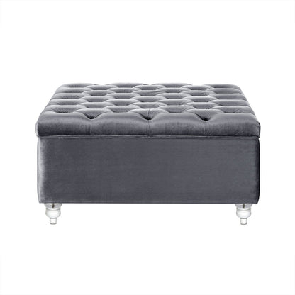 Raphael Velvet Cocktail Ottoman