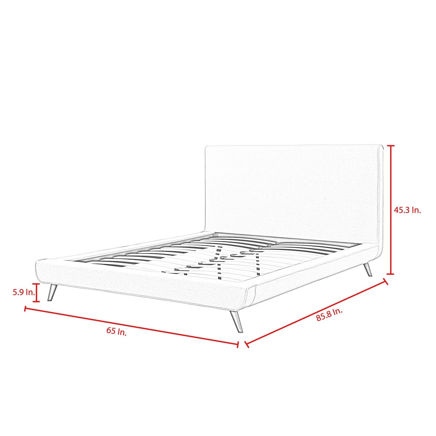 Amoret Platform Bed