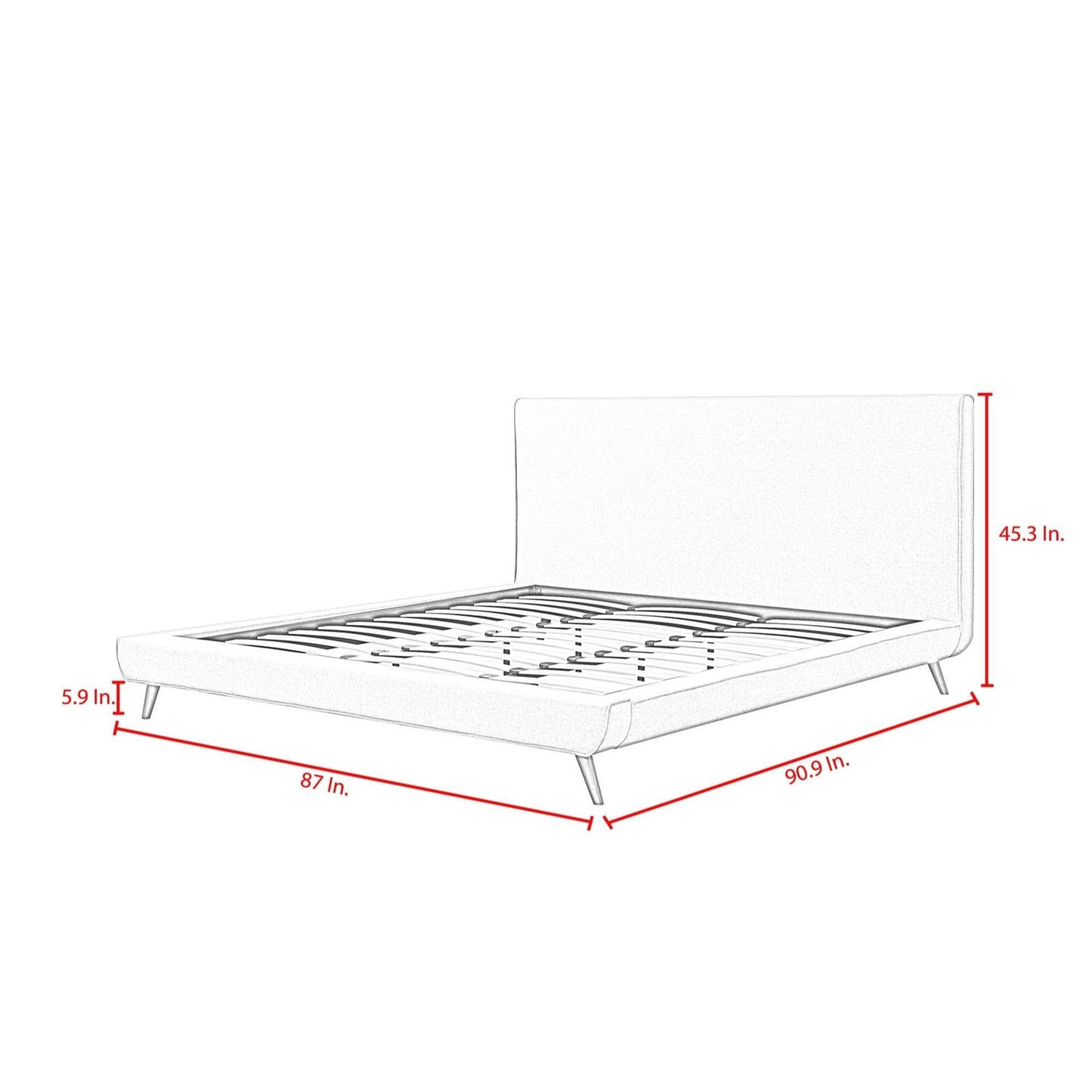 Amoret Platform Bed