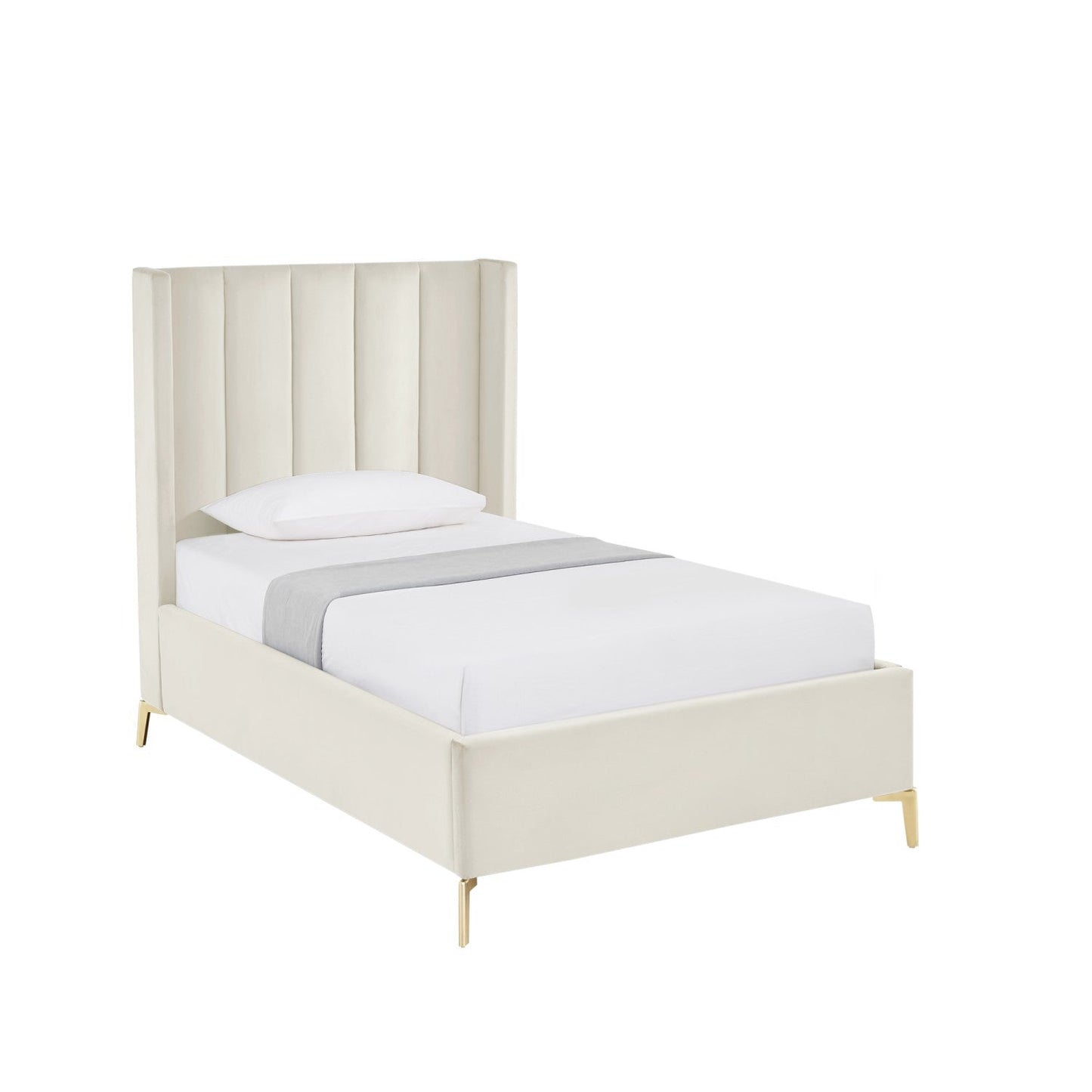 Caliyah Velvet Bed