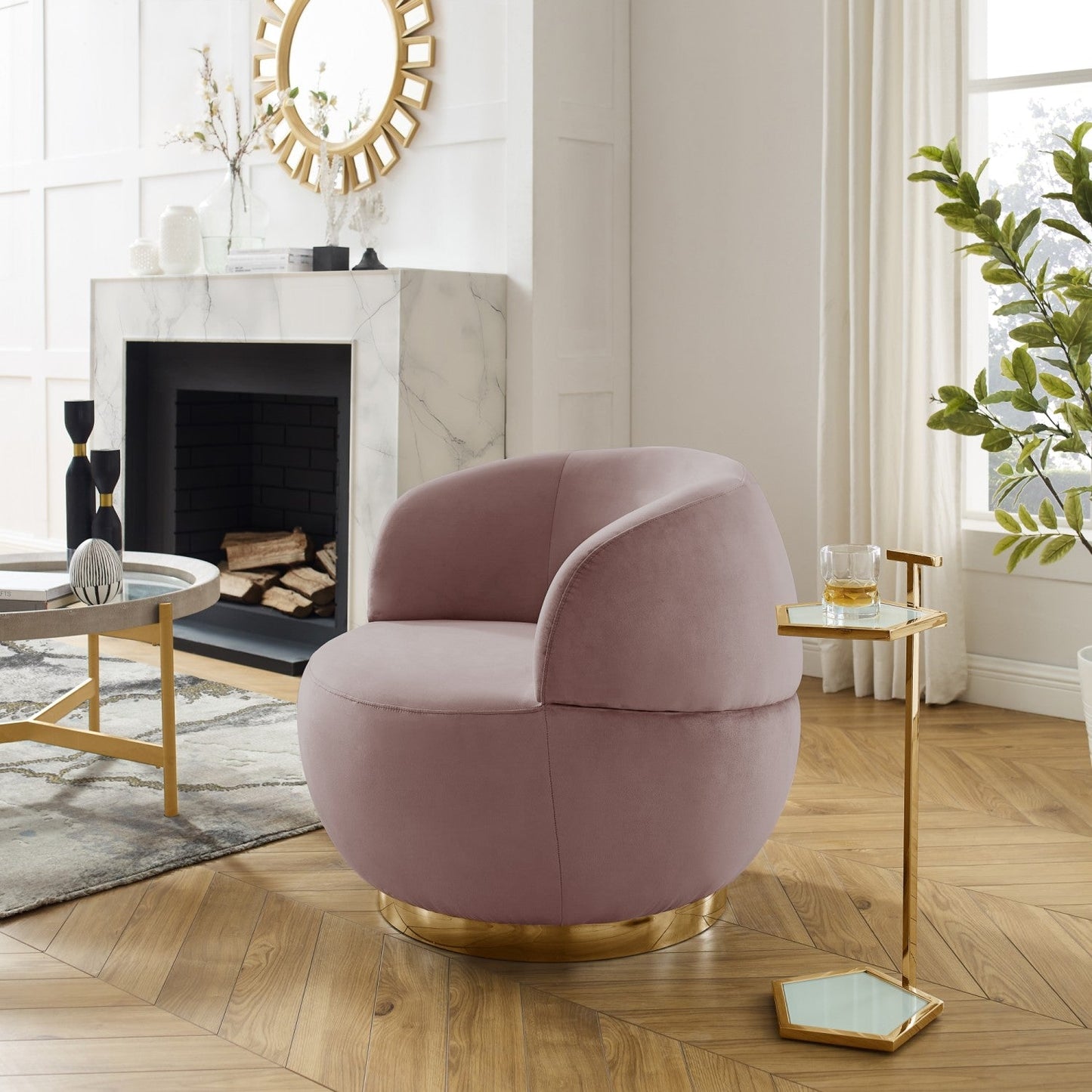 Kassandra Swivel Accent Chair