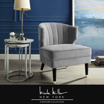 Cybele Slipper Accent Chair