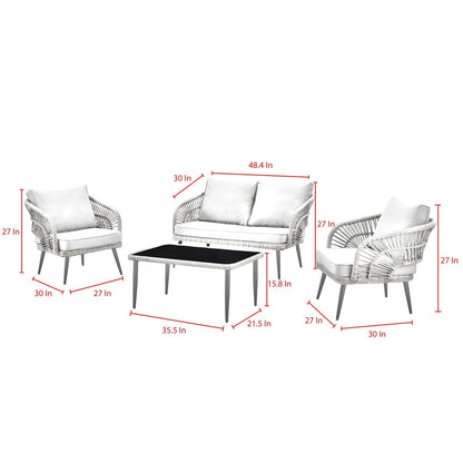 Brennen Patio Conversation Set