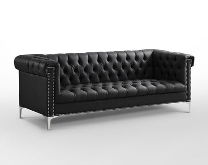 Oxford PU Leather Sofa