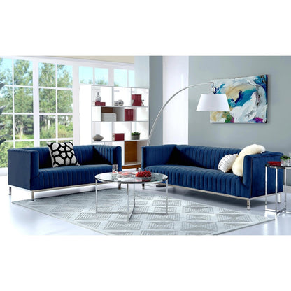 Sean Velvet 3-Seat Sofa