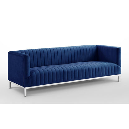 Sean Velvet 3-Seat Sofa