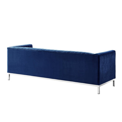 Sean Velvet 3-Seat Sofa