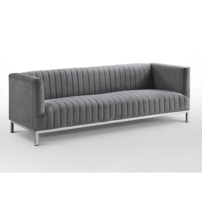 Sean Velvet 3-Seat Sofa