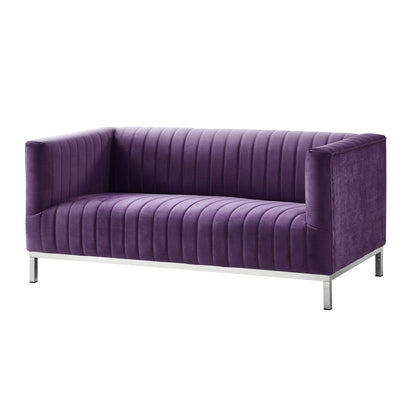 Sean Velvet Loveseat