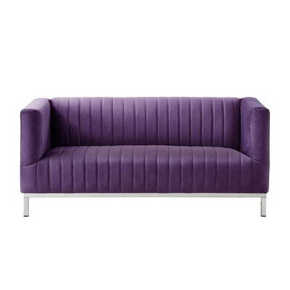 Sean Velvet Loveseat