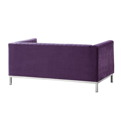 Sean Velvet Loveseat