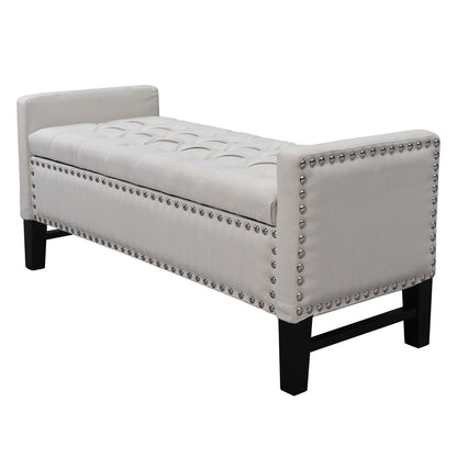 Columbus Linen Storage Bench