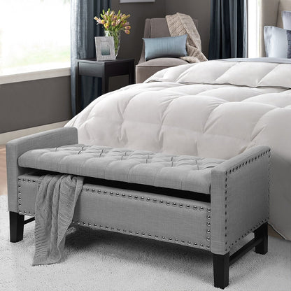 Columbus Linen Storage Bench