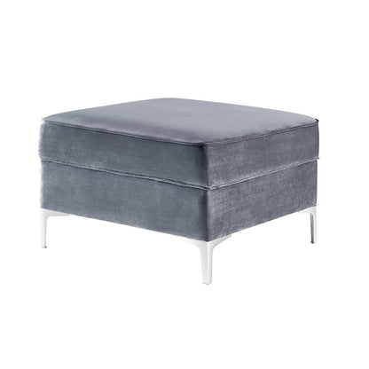 Giovanni Velvet Storage Ottoman