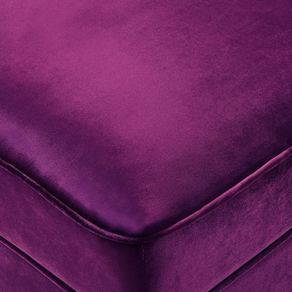 Giovanni Velvet Storage Ottoman