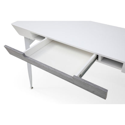 Leyla Writing Desk with 3 Drawers