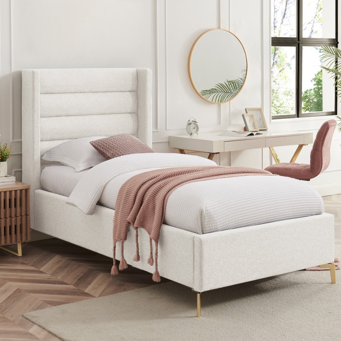 Kacie Linen Bed