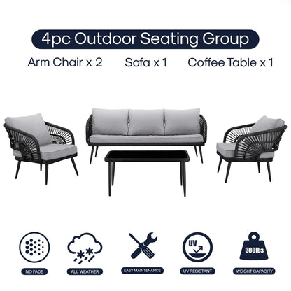 Amarion Patio Conversation Set