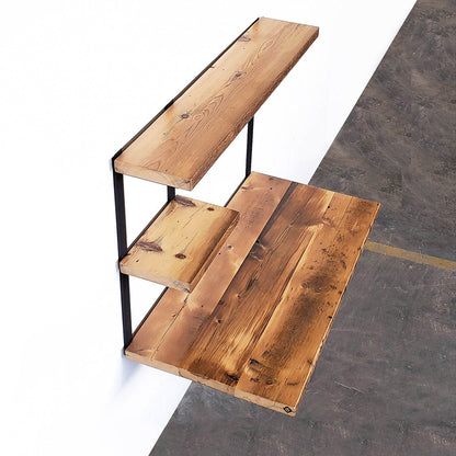 Floating Desk + 2 Shelves