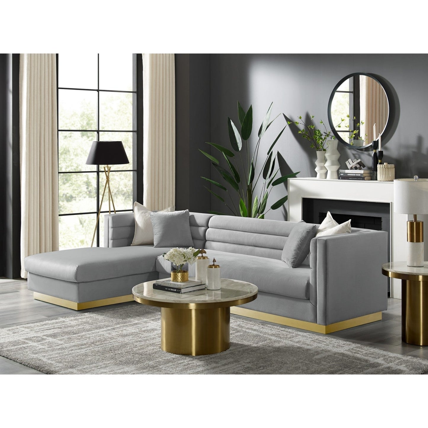 Anniston Chaise Sectional Sofa