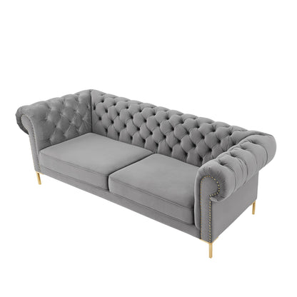 Carolyn Button Tufted Sofa