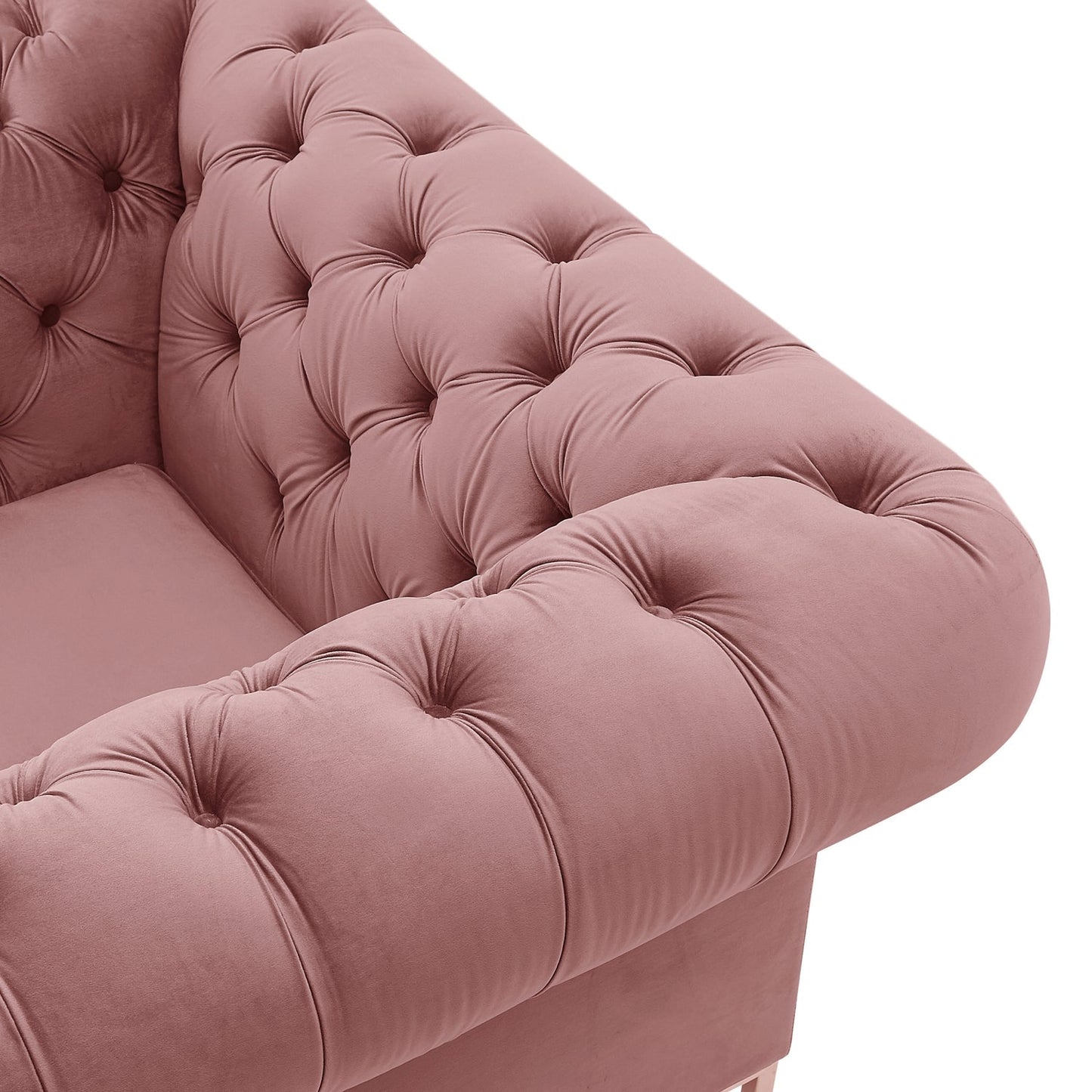 Carolyn Button Tufted Club Chair