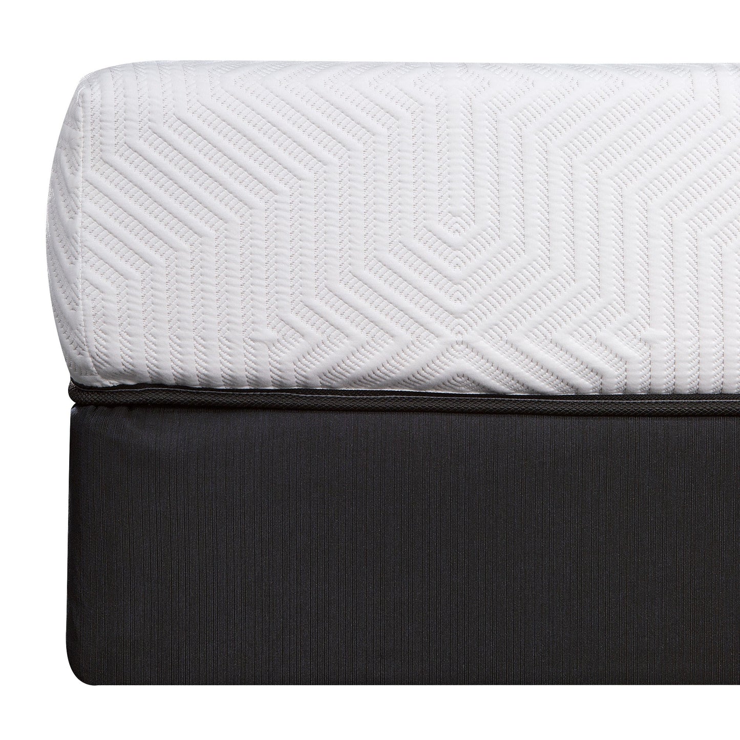 10.5" Hybrid Lux Memory Foam And Wrapped Coil Mattress Full