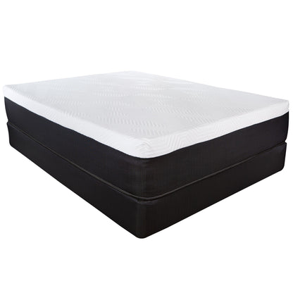 13" Hybrid Lux Memory Foam And Wrapped Coil Mattress Twin Xl