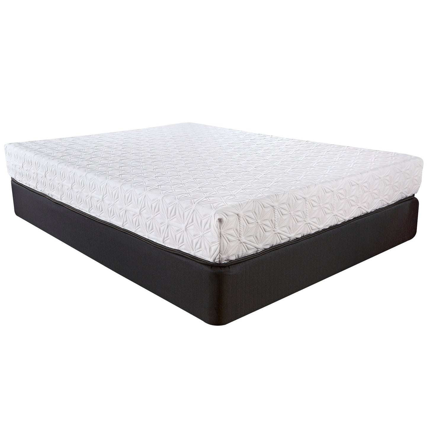 8" Three Layer Gel Infused Memory Foam Smooth Top Mattress Full