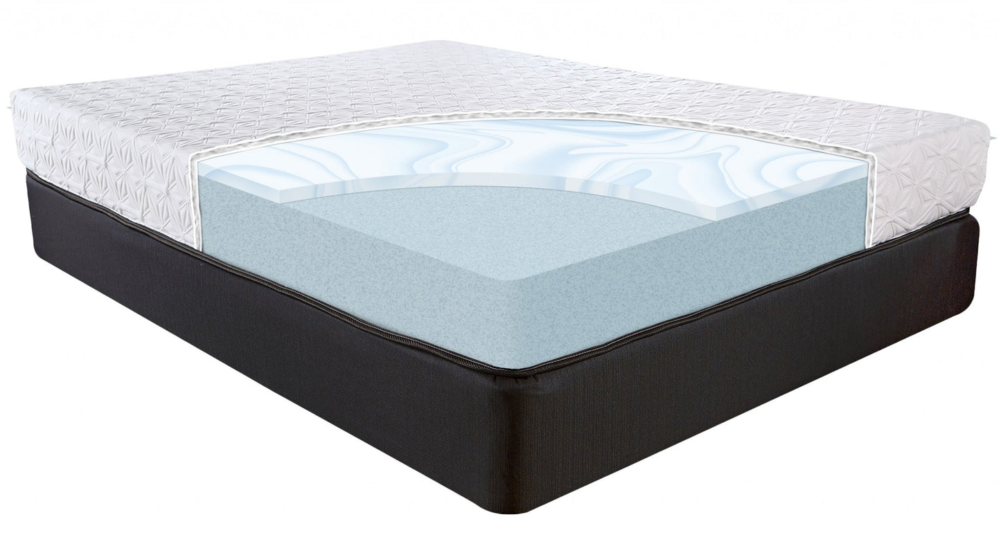 8" Three Layer Gel Infused Memory Foam Smooth Top Mattress Full