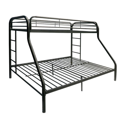 Black Twin Over Full Size Bunk Bed